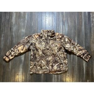 Drake Waterfowl Systems Kids Camo Hunting Jacket Full Zip Mesh Lined